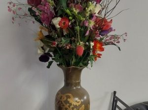 Vase with flowers