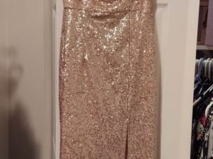 Dress rose gold