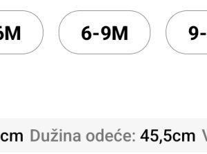 Dječiji komplet 12-18 m