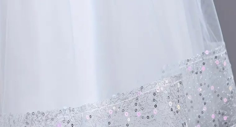 Bela haljina vencanica za devojcice