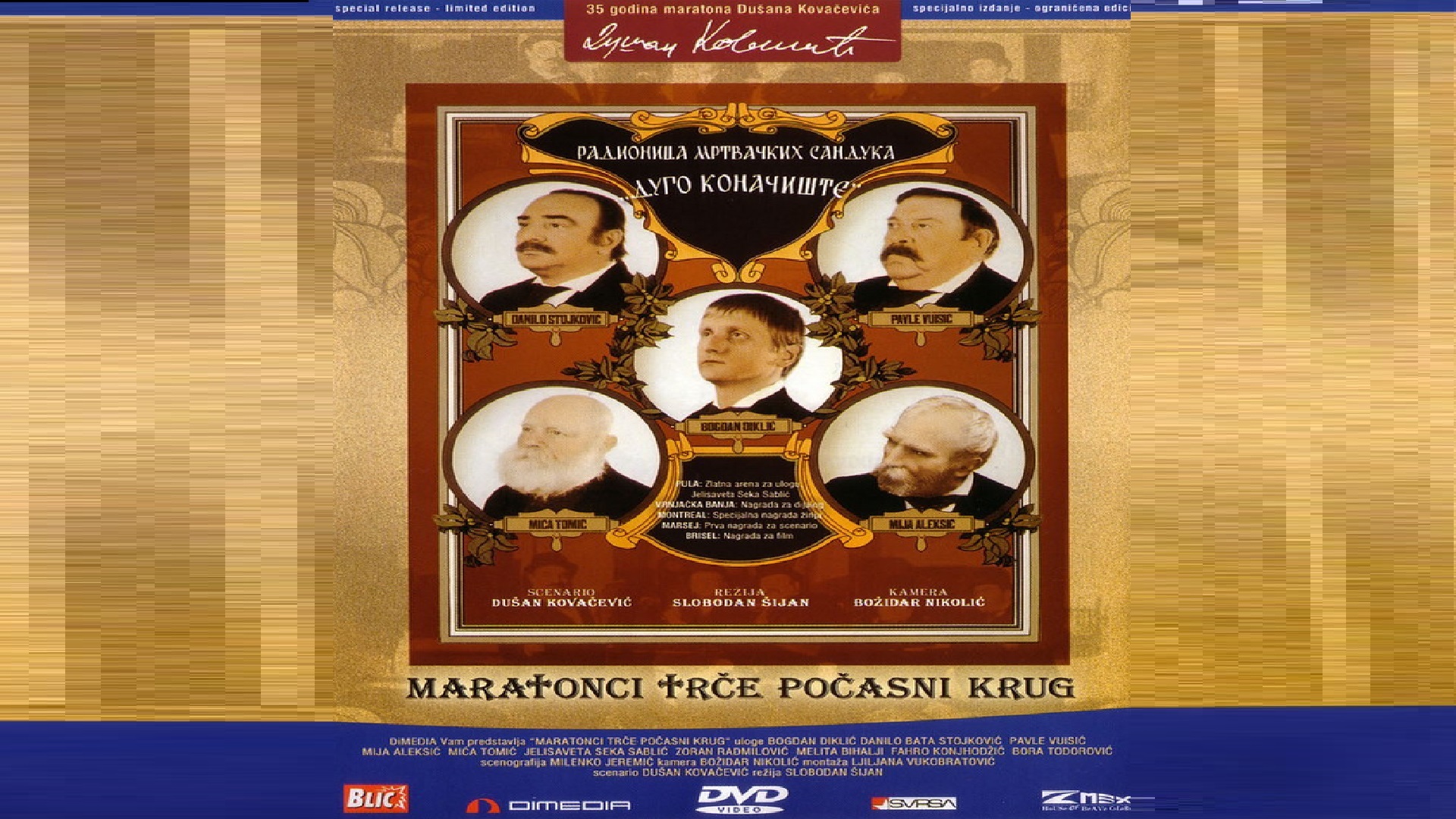 Maratonci trće počasni krug